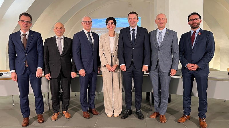 Austausch der ORK-Delegation mit der St.Galler Bundesrätin und Vorsteherin des Eidgenössischen Finanzdepartementes (EFD), Karin Keller-Sutter