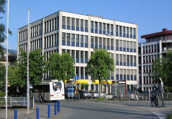 Gebäude der Regionalstelle des Konkursamtes in Buchs